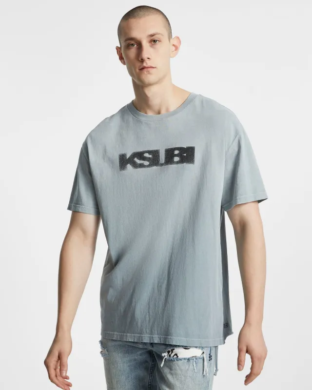 SIGN OF THE TIMES BIGGIE SS TEE OPAL sold by Ksubi