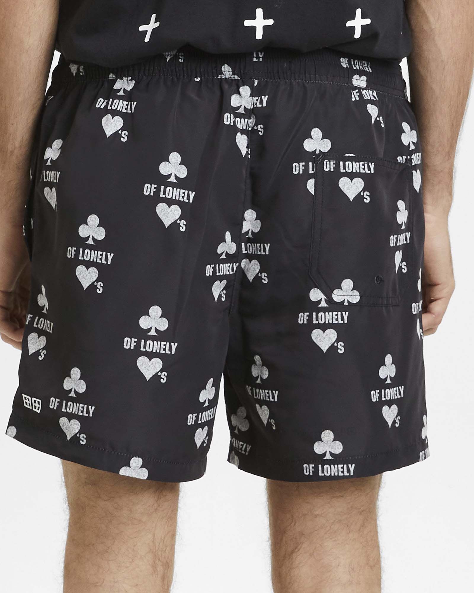 KLUB OF HEARTS BOARDSHORT BLACK sold by Ksubi product image thumbnail 2