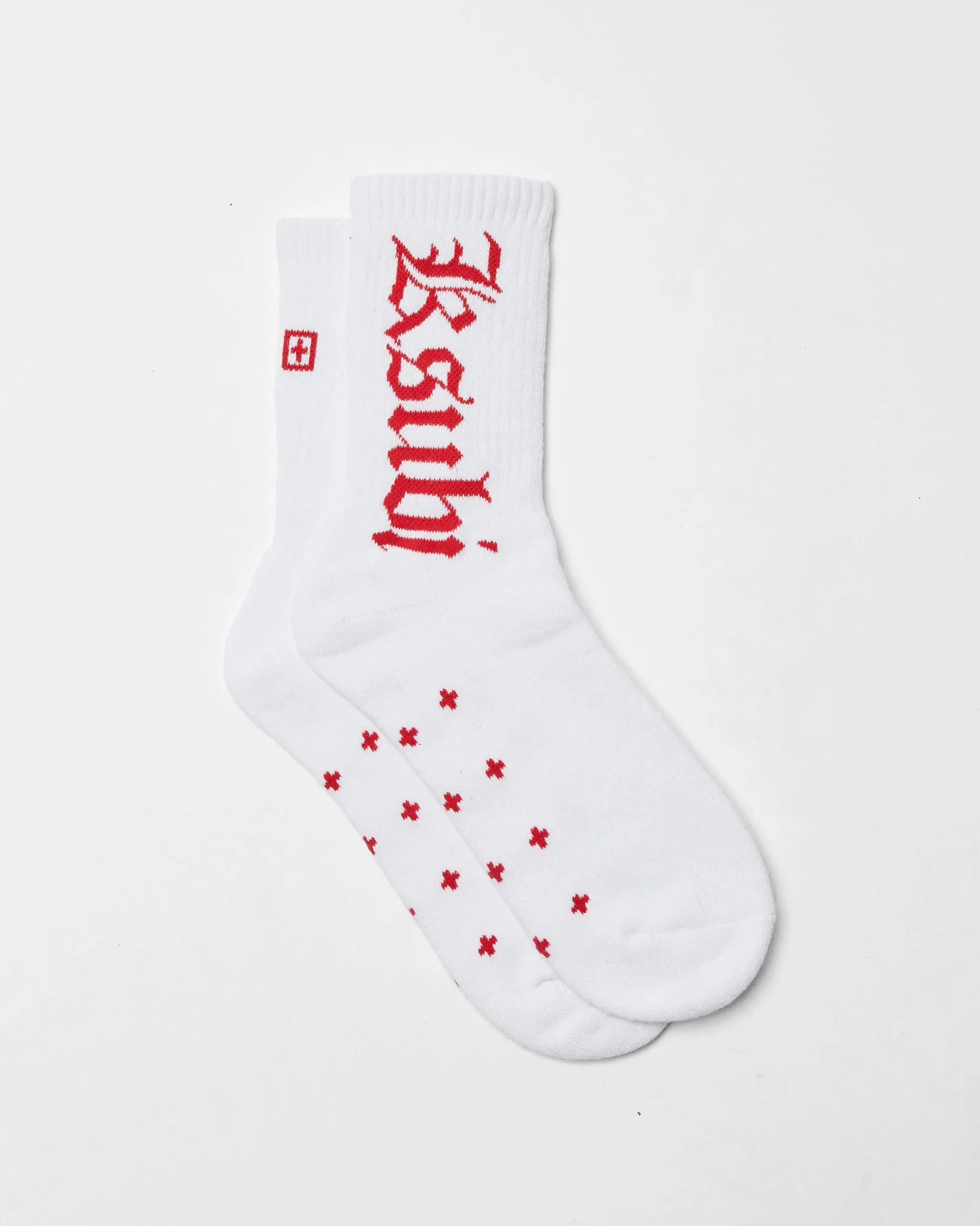 ICON KSOCKS WHITE/RED sold by Ksubi product image thumbnail 2