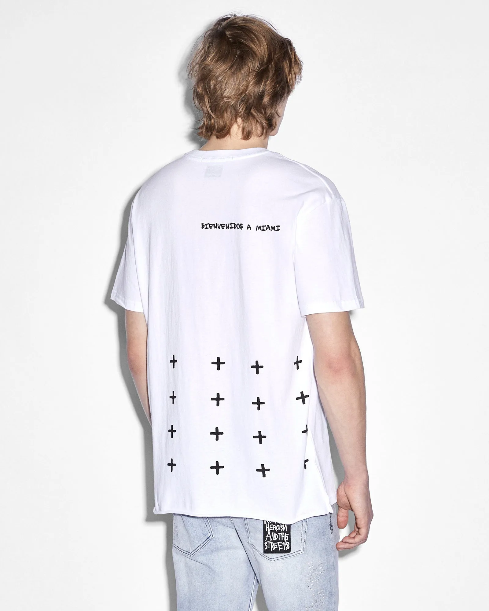 MIAMI 4X4 BIGGIE SS TEE TRU WHITE sold by Ksubi product image thumbnail 3