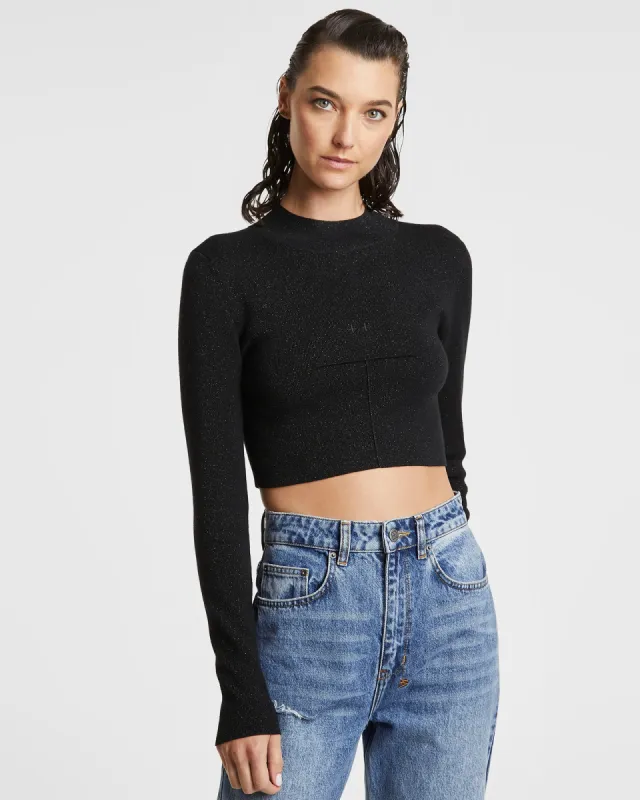 COMET LS TOP BLACK sold by Ksubi