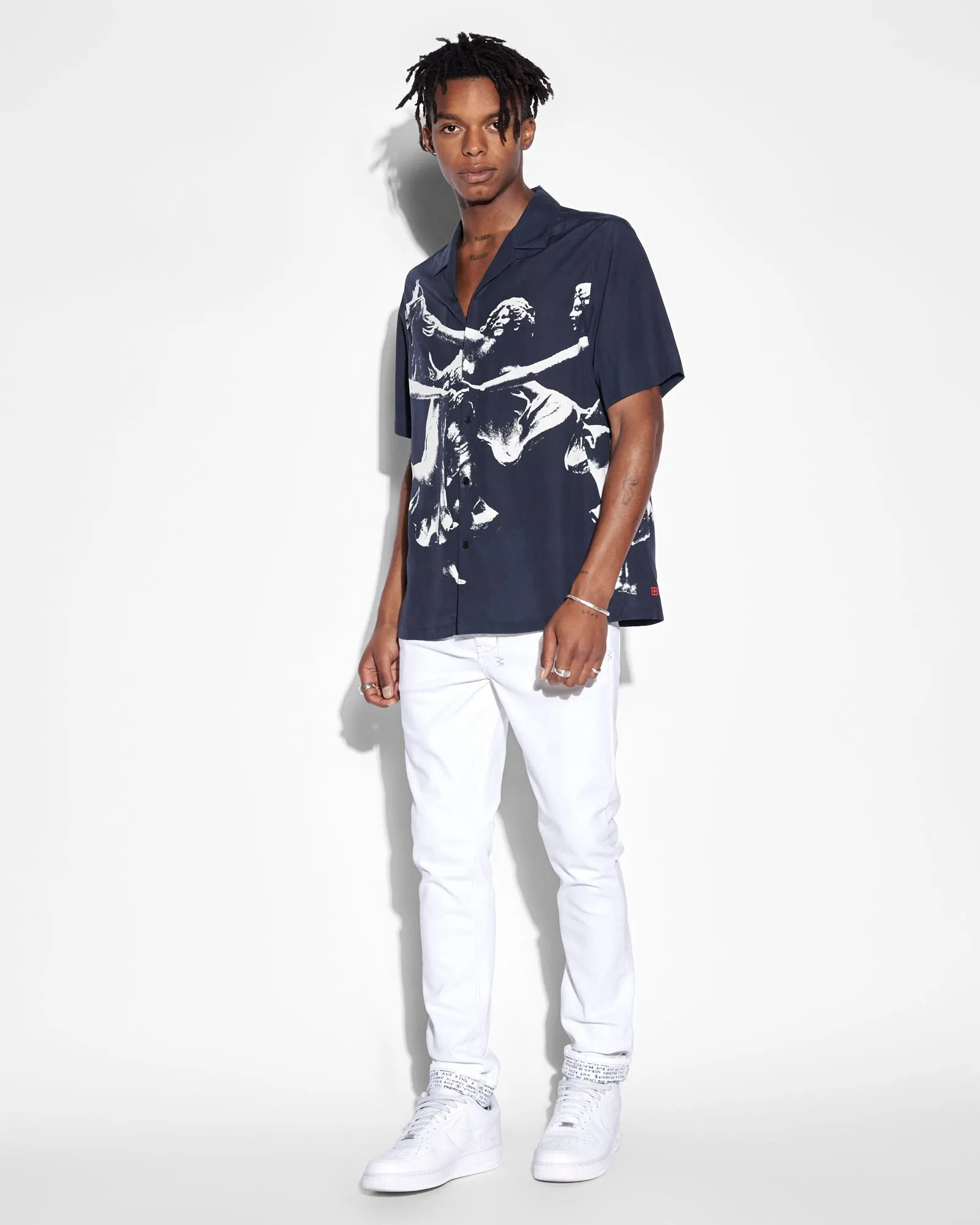 DANCERS RESORT SS SHIRT BLACK sold by Ksubi product image thumbnail 3