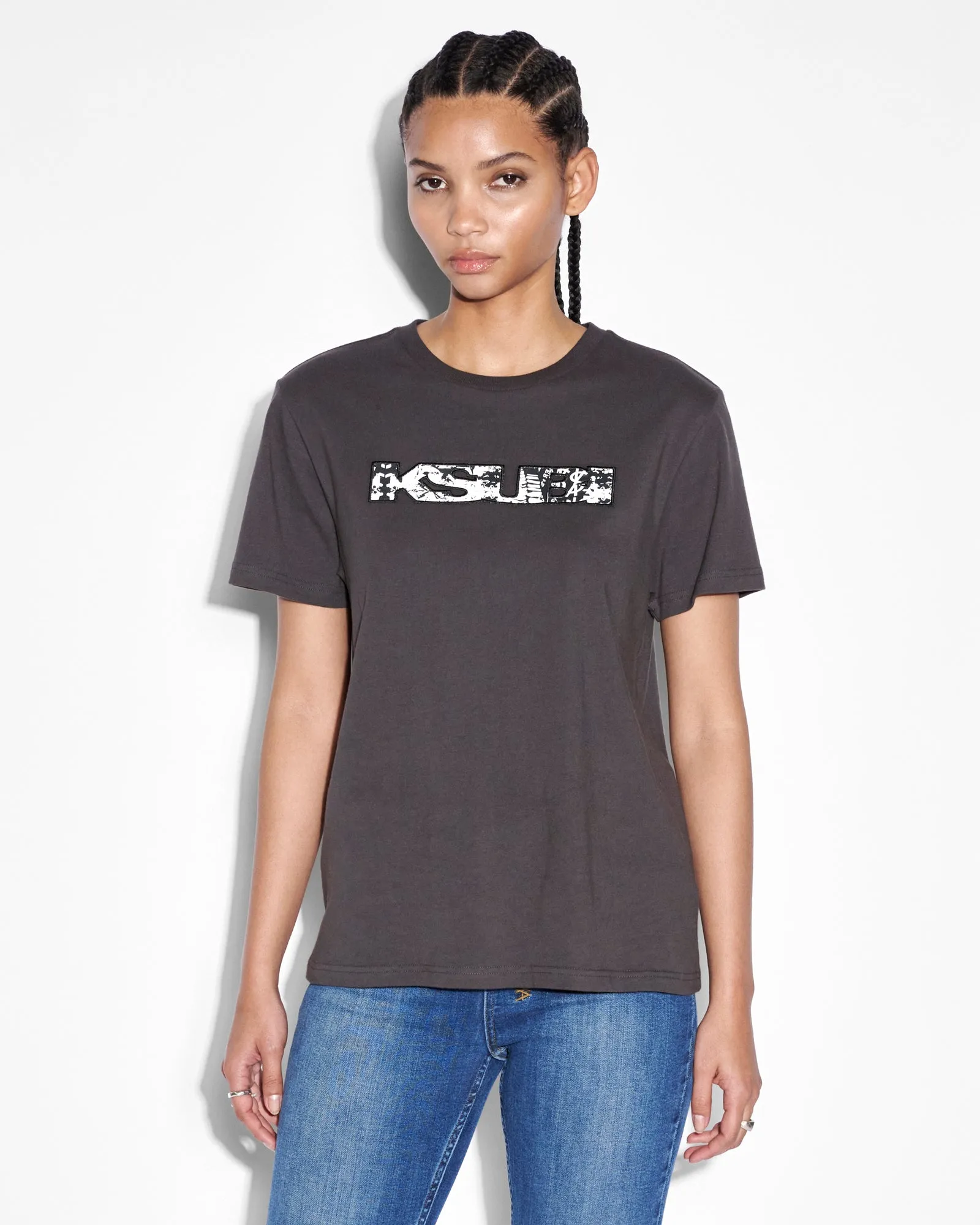 SOTT GRAF KLASSIC SS TEE CHARCOAL sold by Ksubi product image thumbnail 4