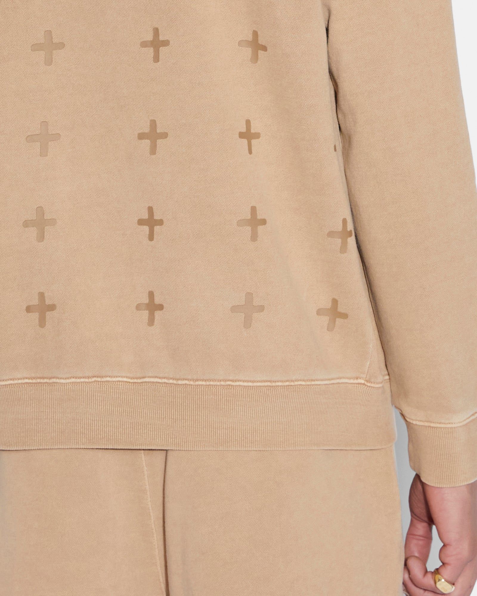 4X4 BIGGIE HOODIE TAN sold by Ksubi product image thumbnail 5