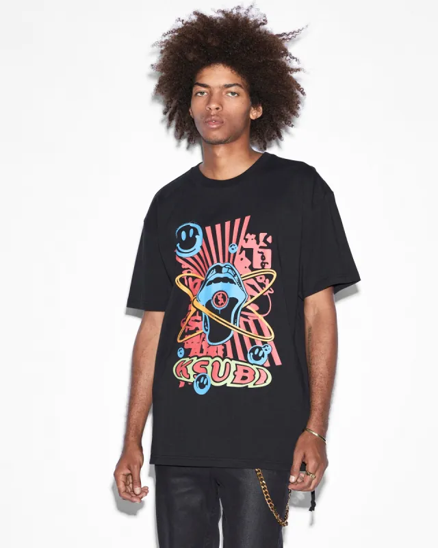 RED PILL BIGGIE SS TEE JET BLACK sold by Ksubi