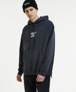 SUBCULTURE HOODIE WASHED BLACK sold by Ksubi