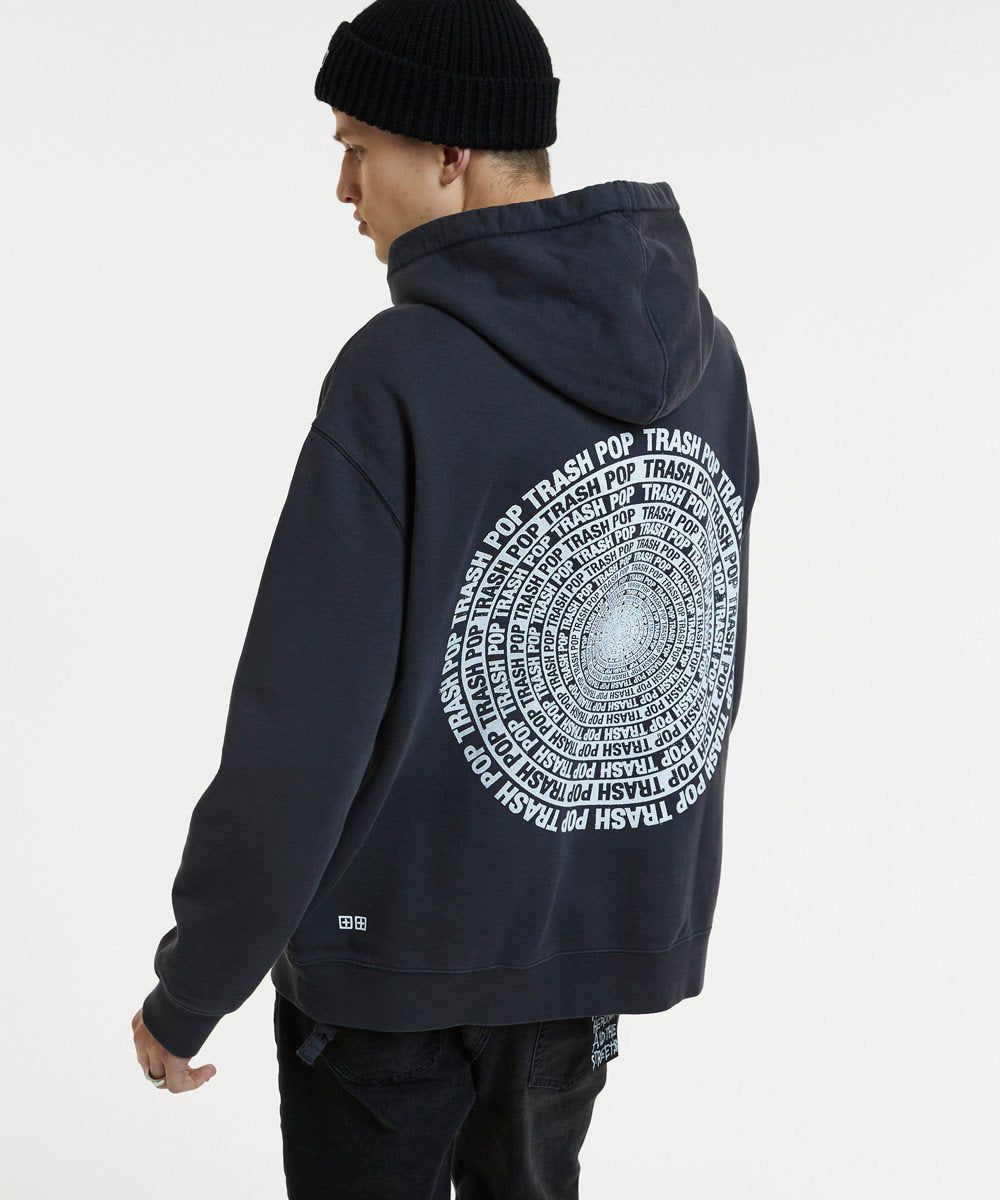 SUBCULTURE HOODIE WASHED BLACK sold by Ksubi product image thumbnail 2