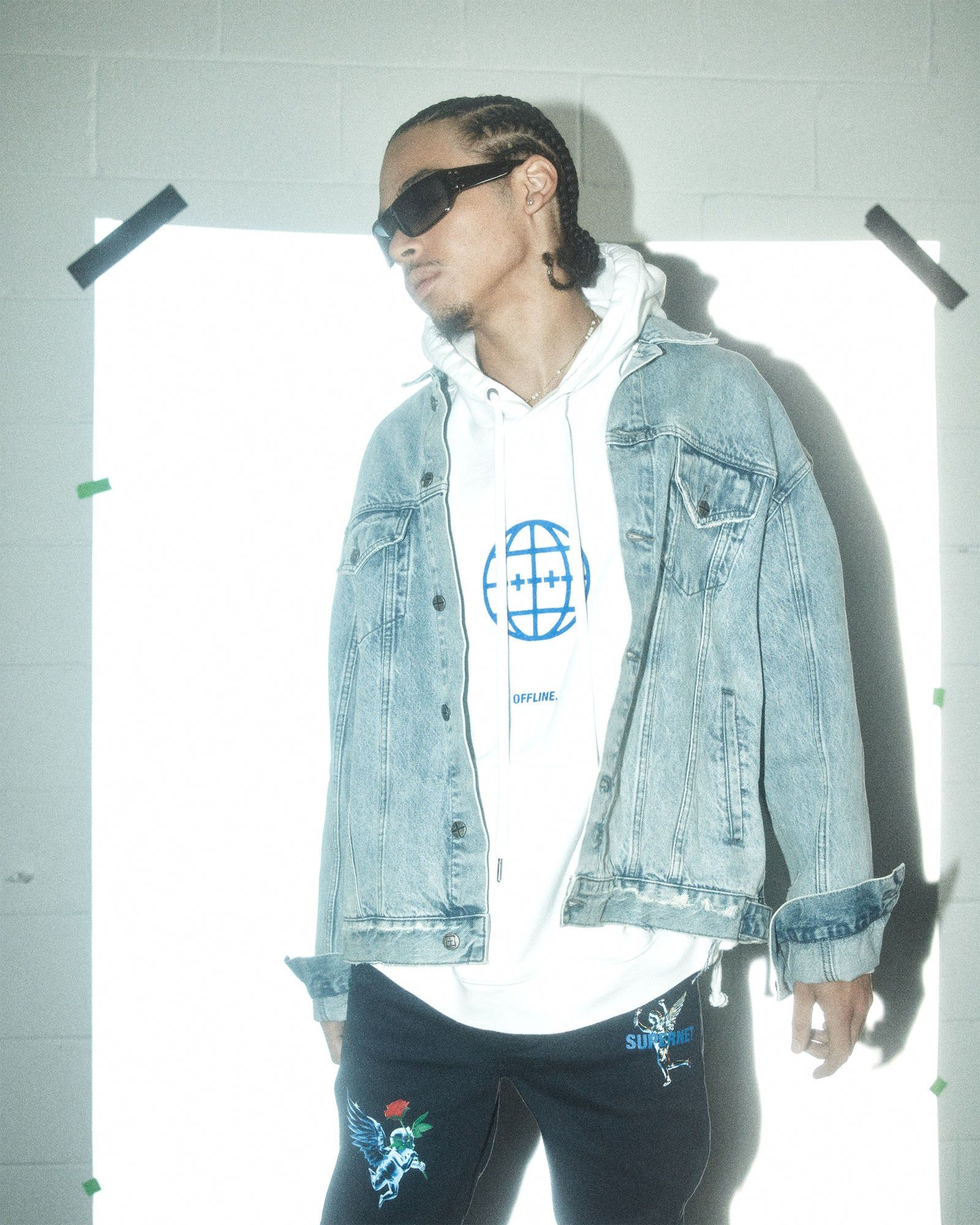 OFFLINE BIGGIE HOODIE TRU WHITE sold by Ksubi product image thumbnail 2