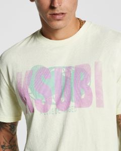 DERANGED KASH SS TEE LEMON sold by Ksubi
