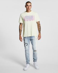 DERANGED KASH SS TEE LEMON sold by Ksubi