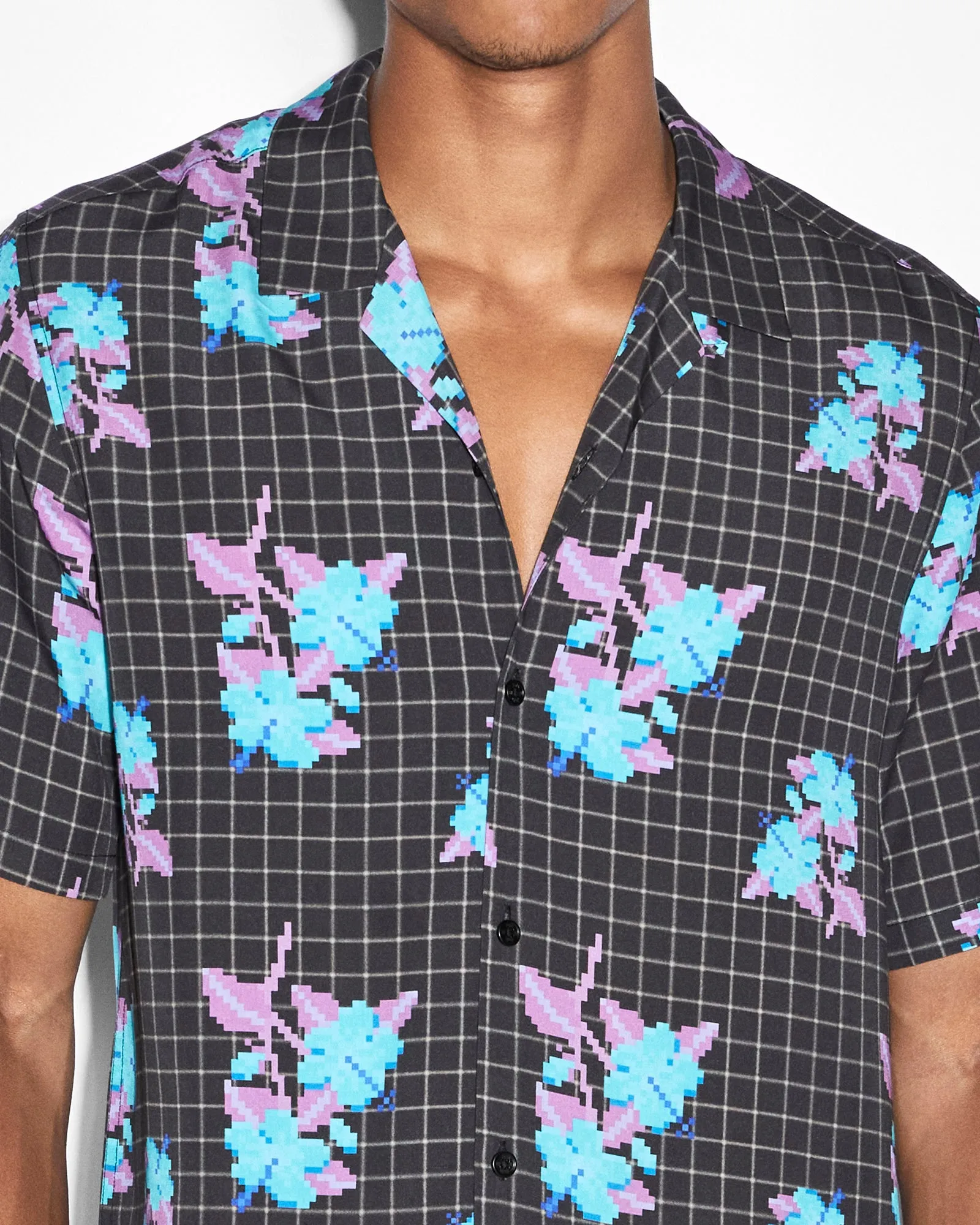 LOW RES RESORT SS SHIRT MULTI sold by Ksubi product image thumbnail 4