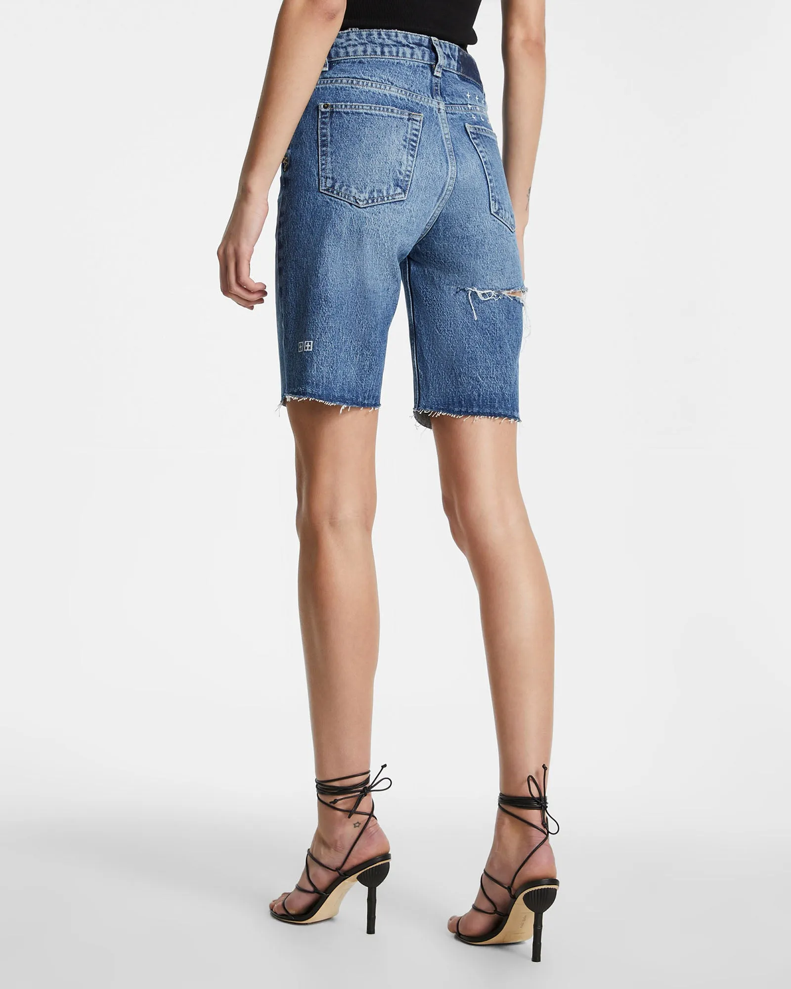 BROOKLYN SHORT STELLA SLASHED sold by Ksubi product image thumbnail 5
