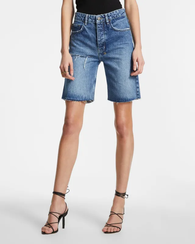 BROOKLYN SHORT STELLA SLASHED made by Ksubi
