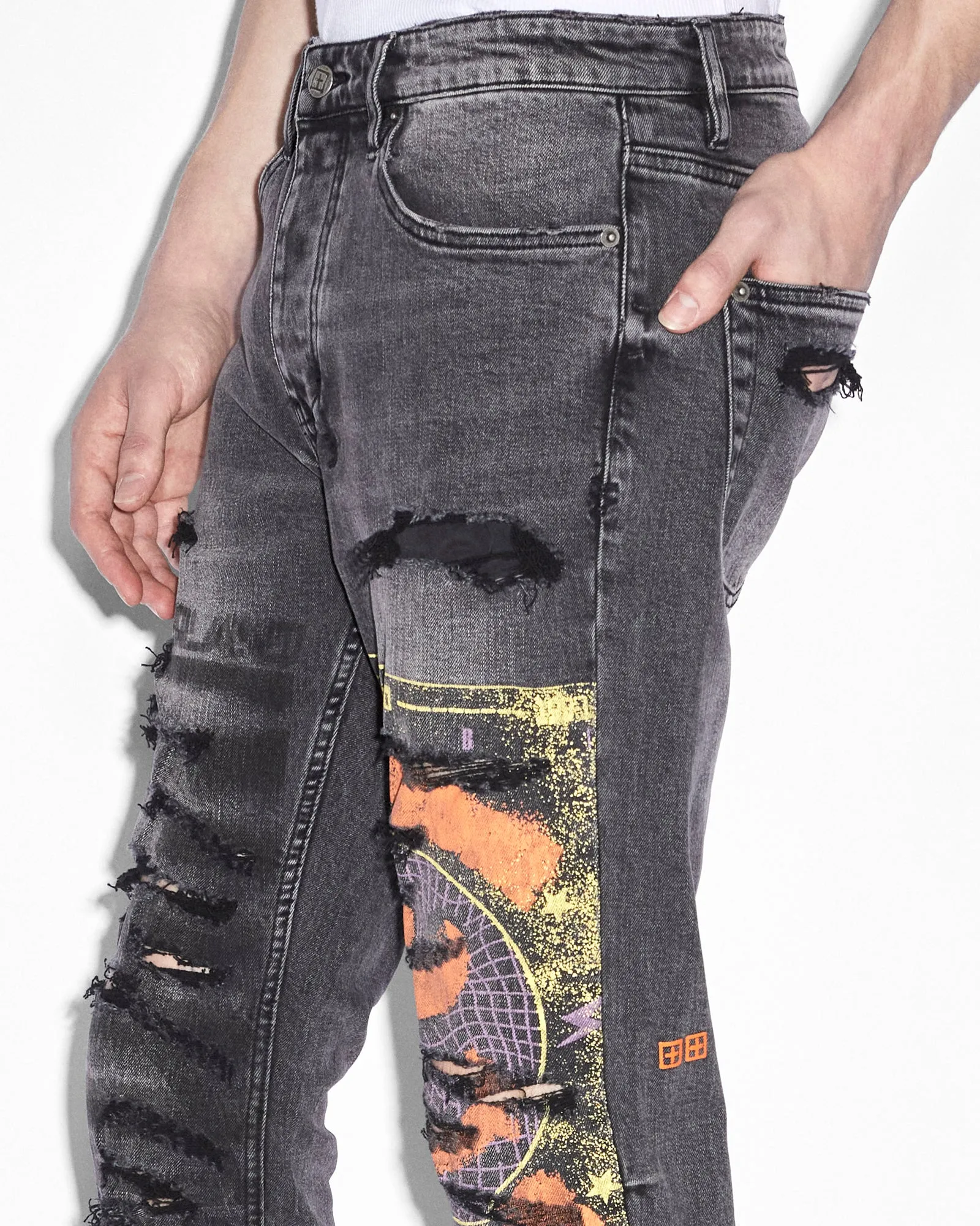 CHITCH HARDCORE ANGST BLACK sold by Ksubi product image thumbnail 2