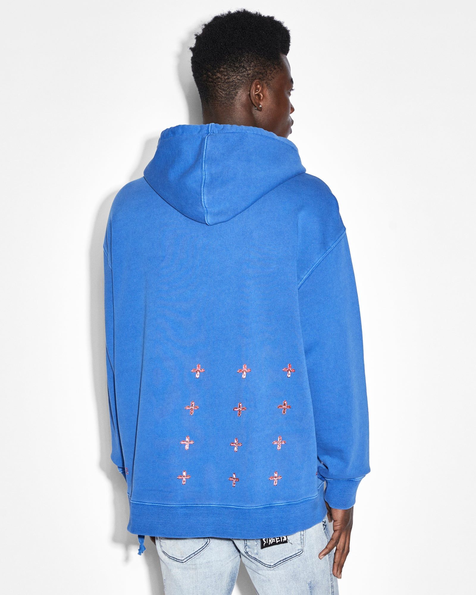 KSUBI SUPERNET BIGGIE HOODIE COBALT sold by Ksubi product image thumbnail 3