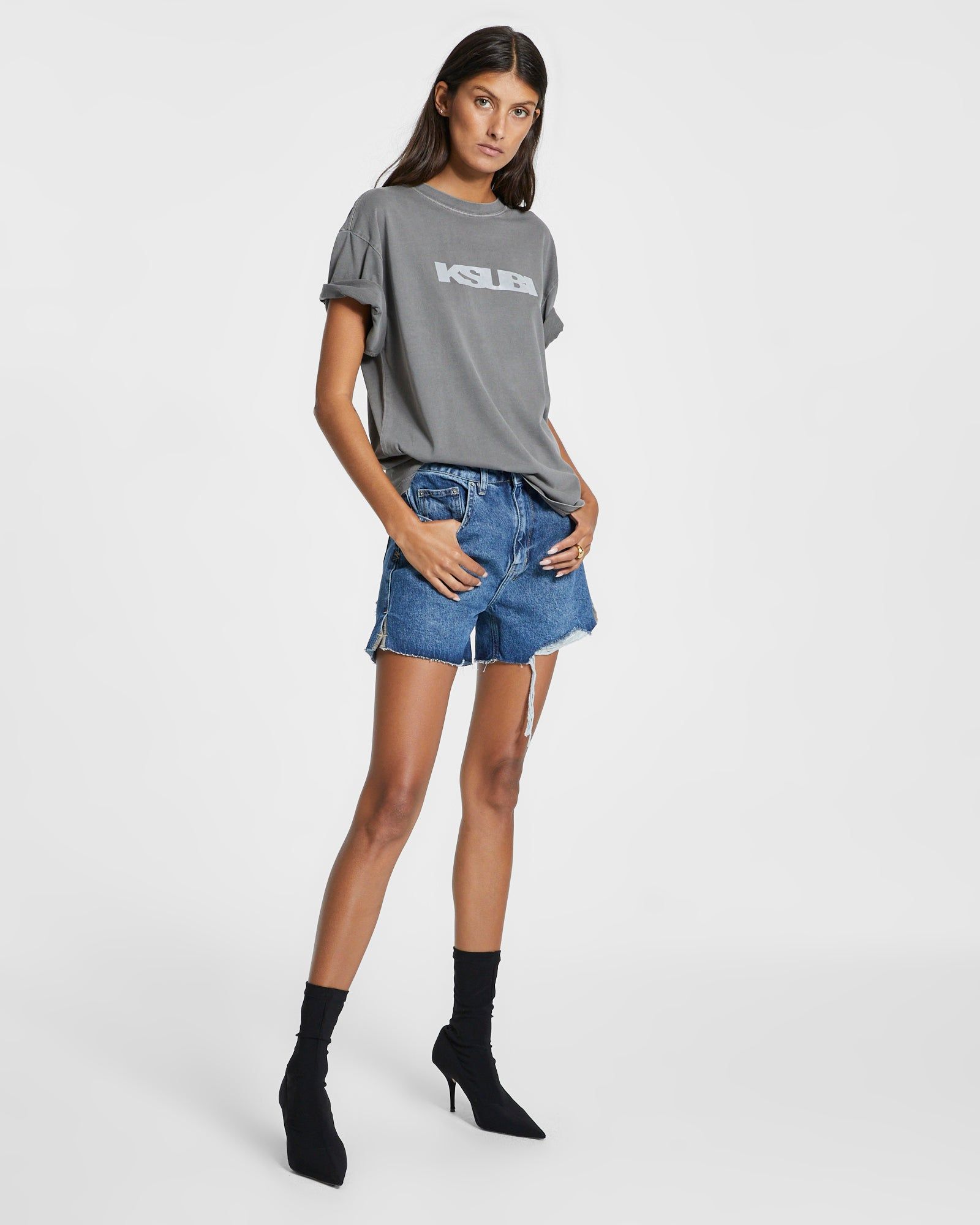 SOTT 3M OH G SS TEE VINTAGE GREY sold by Ksubi product image thumbnail 2
