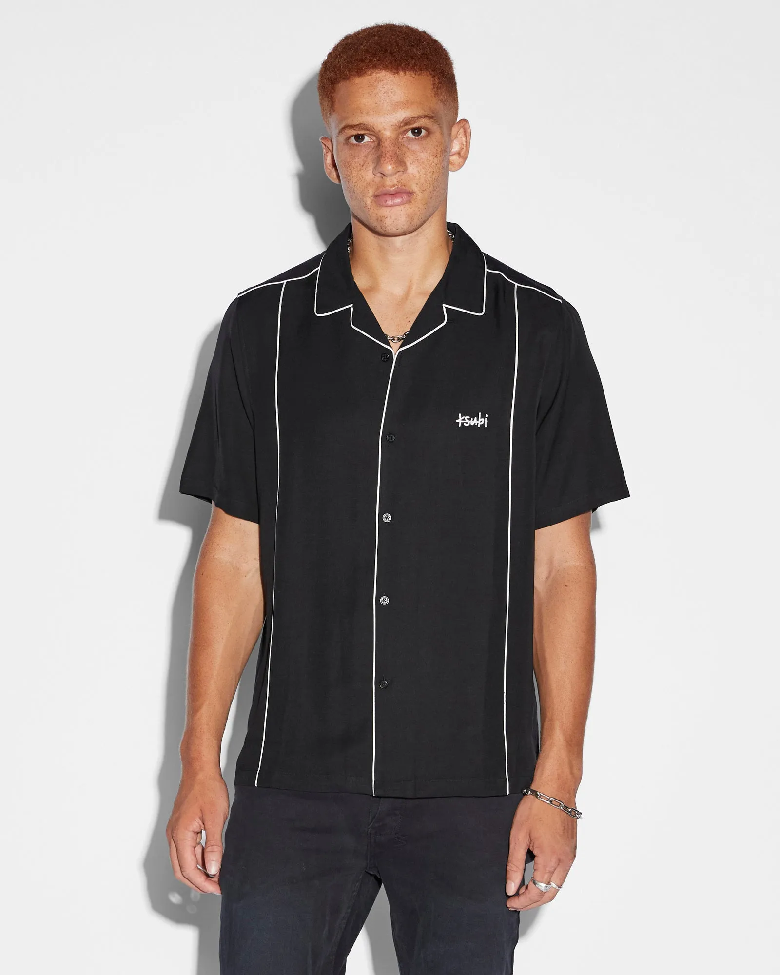 KSUBI DOWNTOWN RESORT SS SHIRT BLACK sold by Ksubi