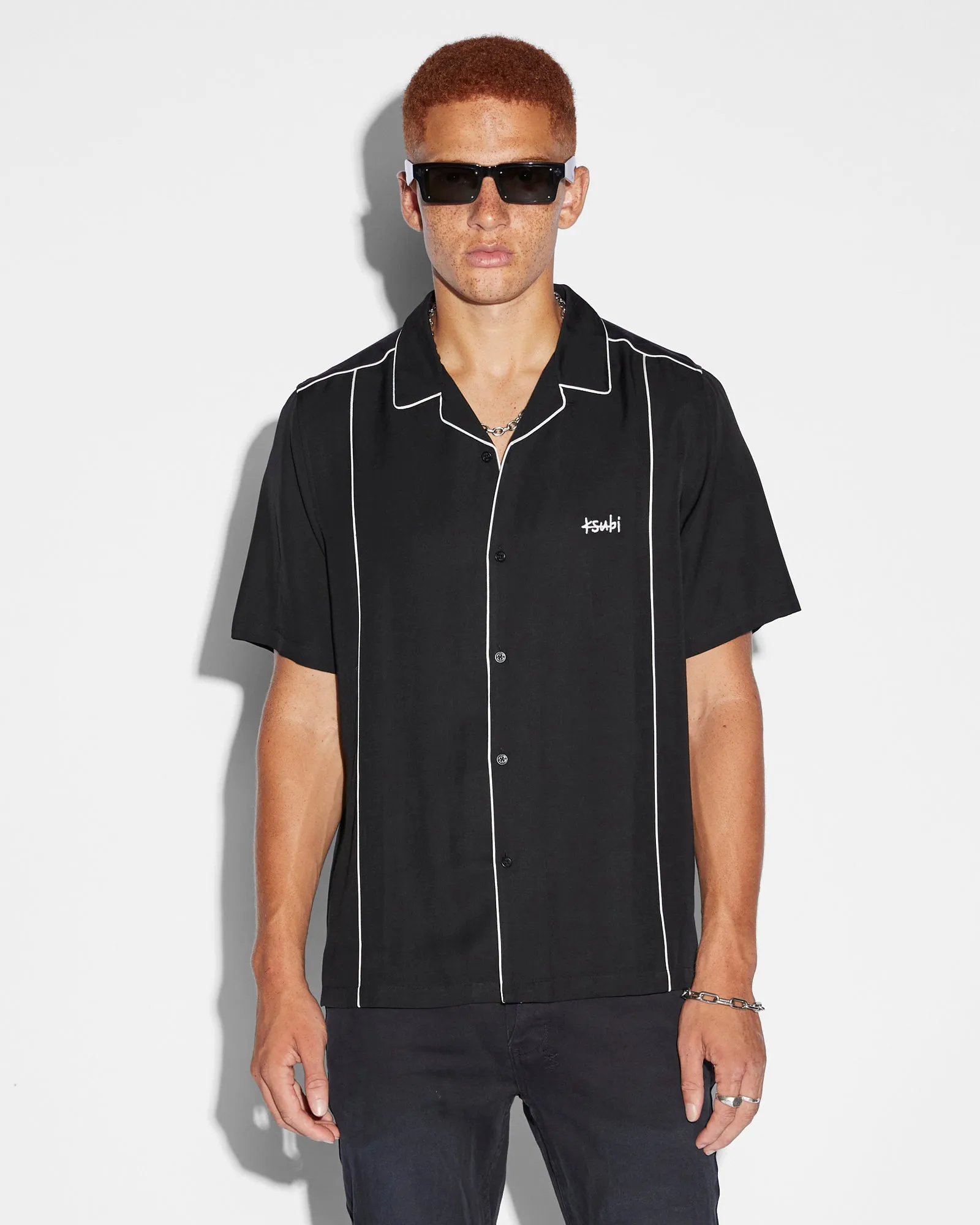 KSUBI DOWNTOWN RESORT SS SHIRT BLACK sold by Ksubi product image thumbnail 4