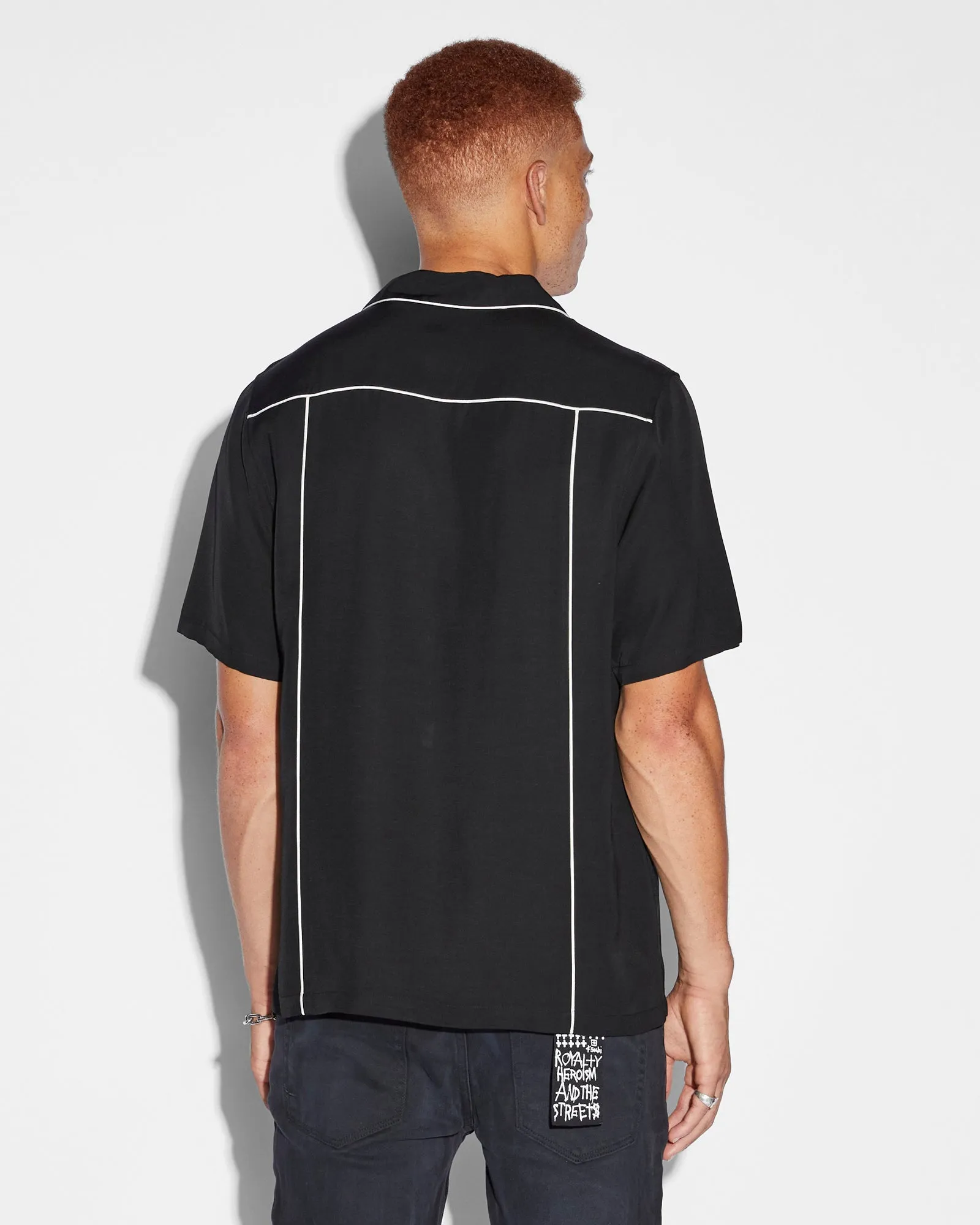 KSUBI DOWNTOWN RESORT SS SHIRT BLACK sold by Ksubi product image thumbnail 2