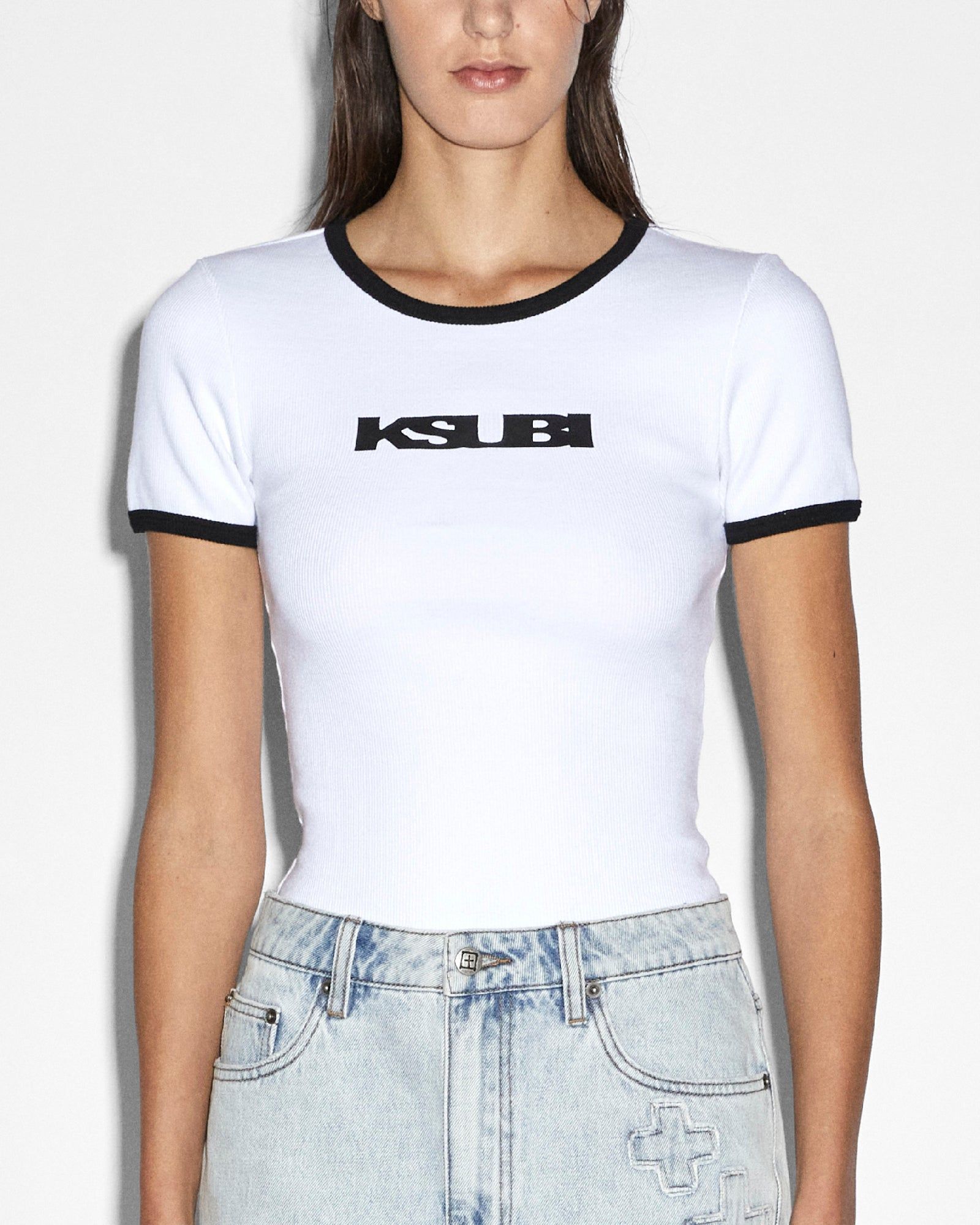 90S ARISE SS TEE WHITE sold by Ksubi product image thumbnail 4