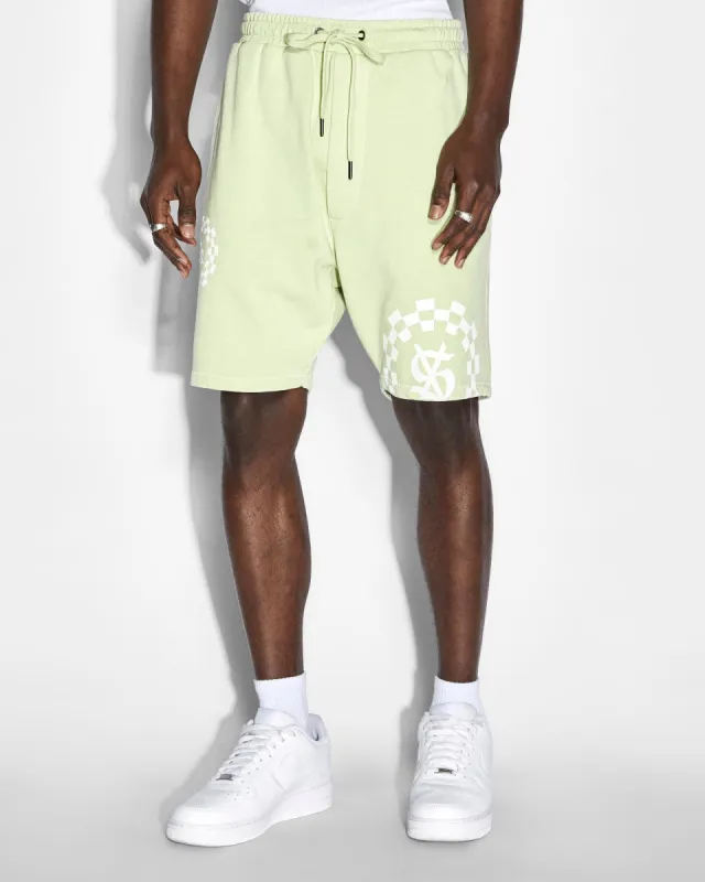 TEAM TRAK SHORT LIMELITE made by Ksubi