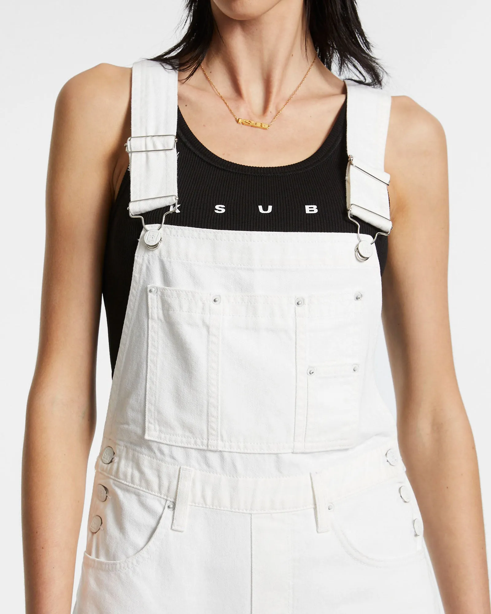 CLOSE CALL OVERALL BLANC sold by Ksubi product image thumbnail 3