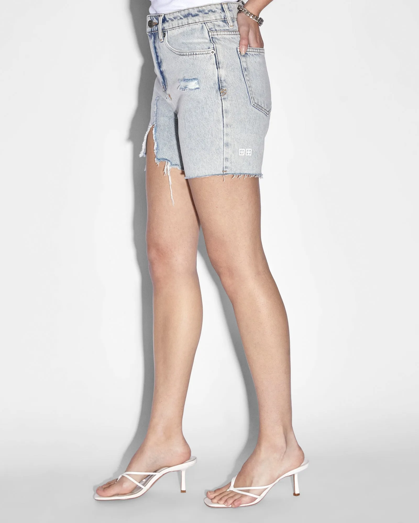 RACER SHORT MUSE RIPPED sold by Ksubi product image thumbnail 4