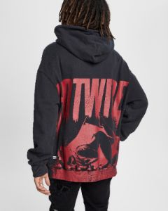 HOTWIRE BIGGIE HOODIE JET BLAC sold by Ksubi