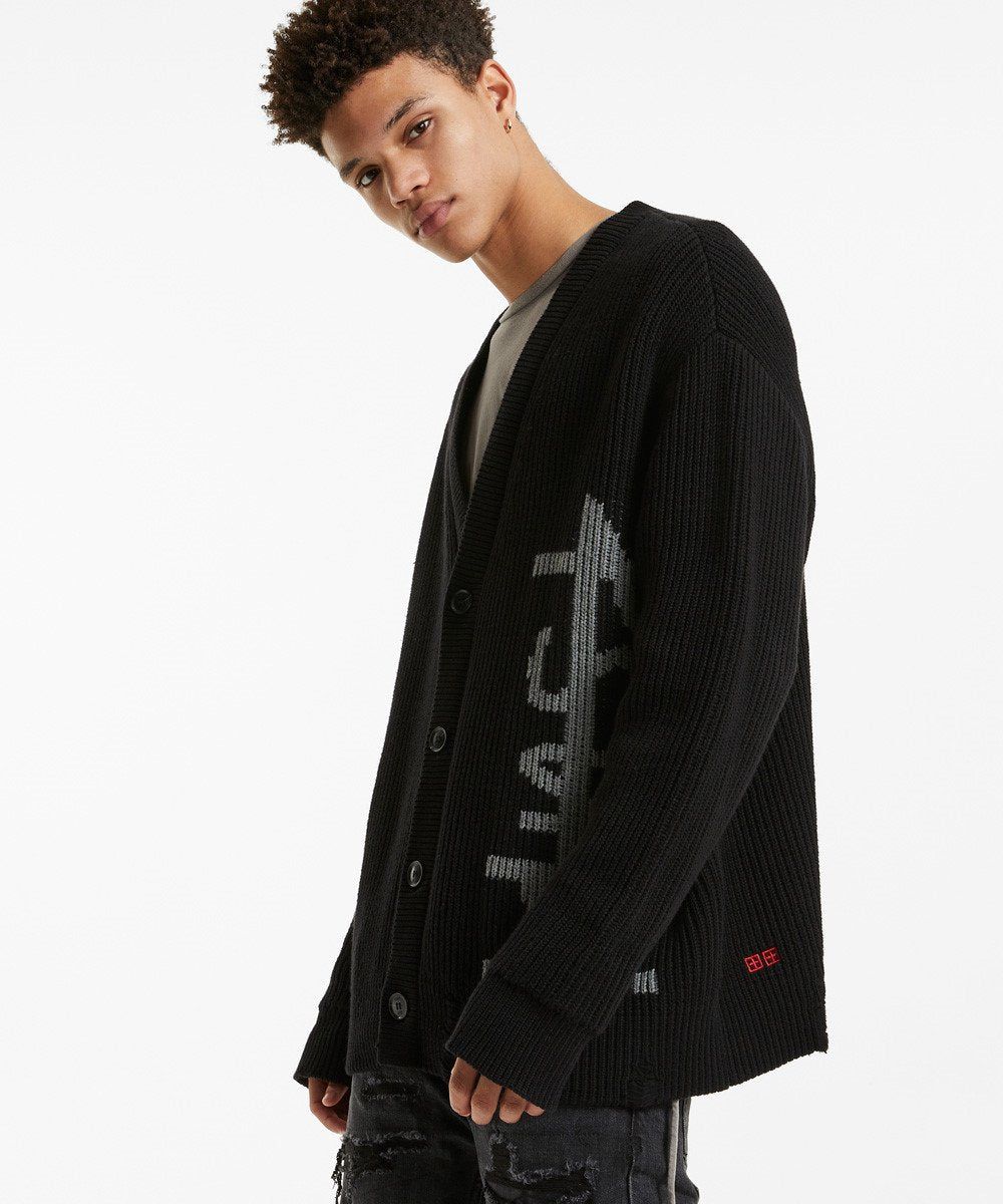 KNETIC CARDIGAN BLACK sold by Ksubi product image thumbnail 5