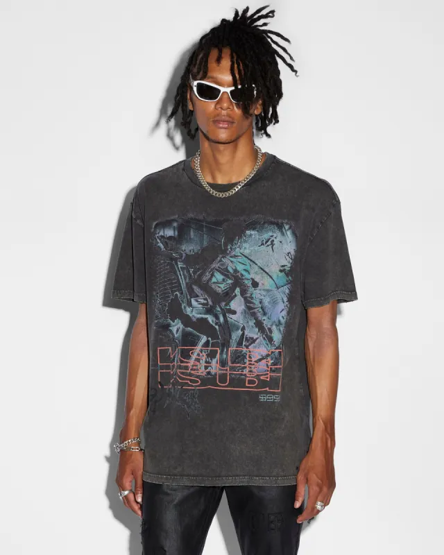 ★Ksubi★Conspiracy Biggie Ss Tee Jet Black ブラックTシャツ Ksubi 23 Biggie Ss Tee Jet Black – Sneaker Junkies