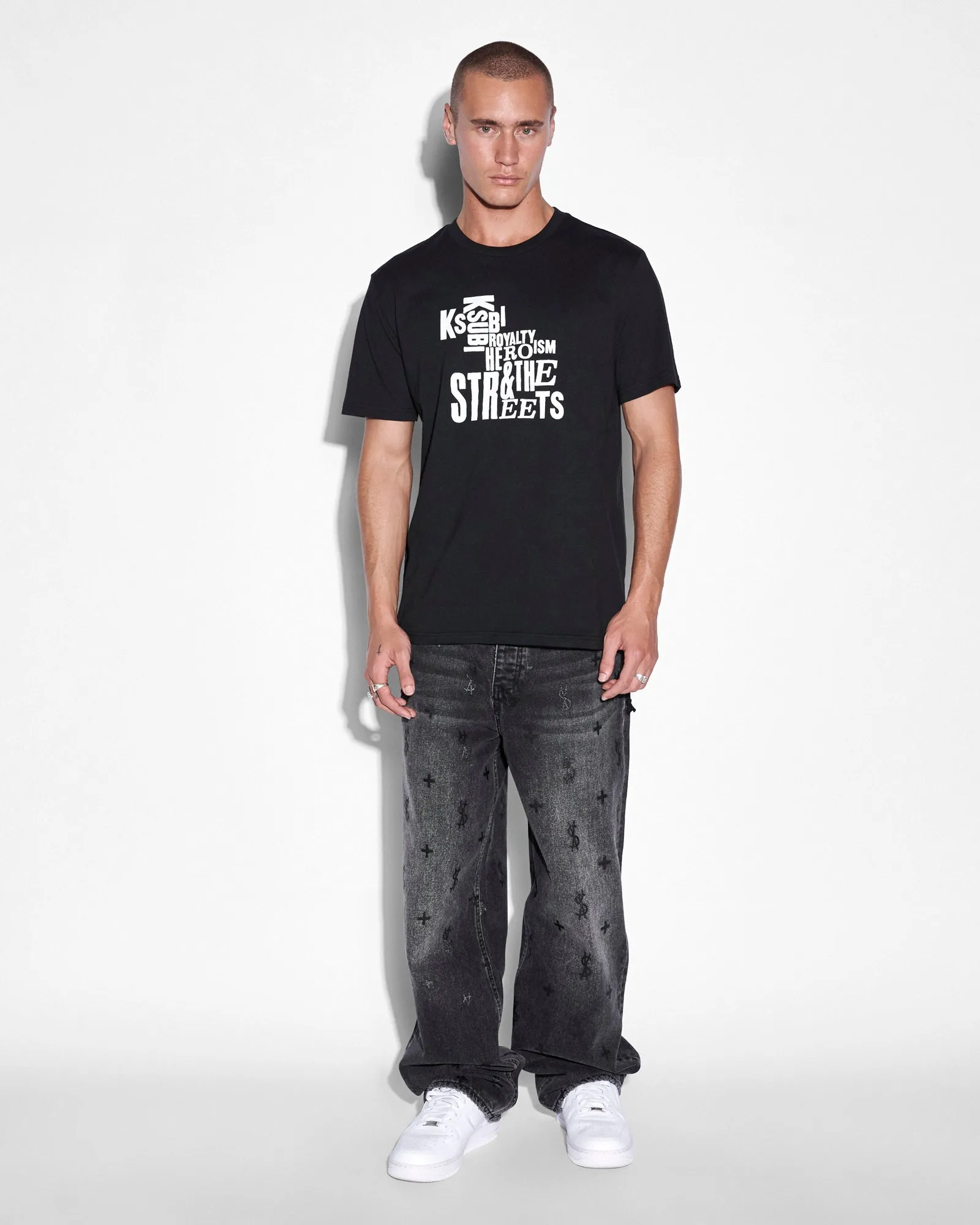 GRAFF KASH SS TEE JET BLACK sold by Ksubi product image thumbnail 3