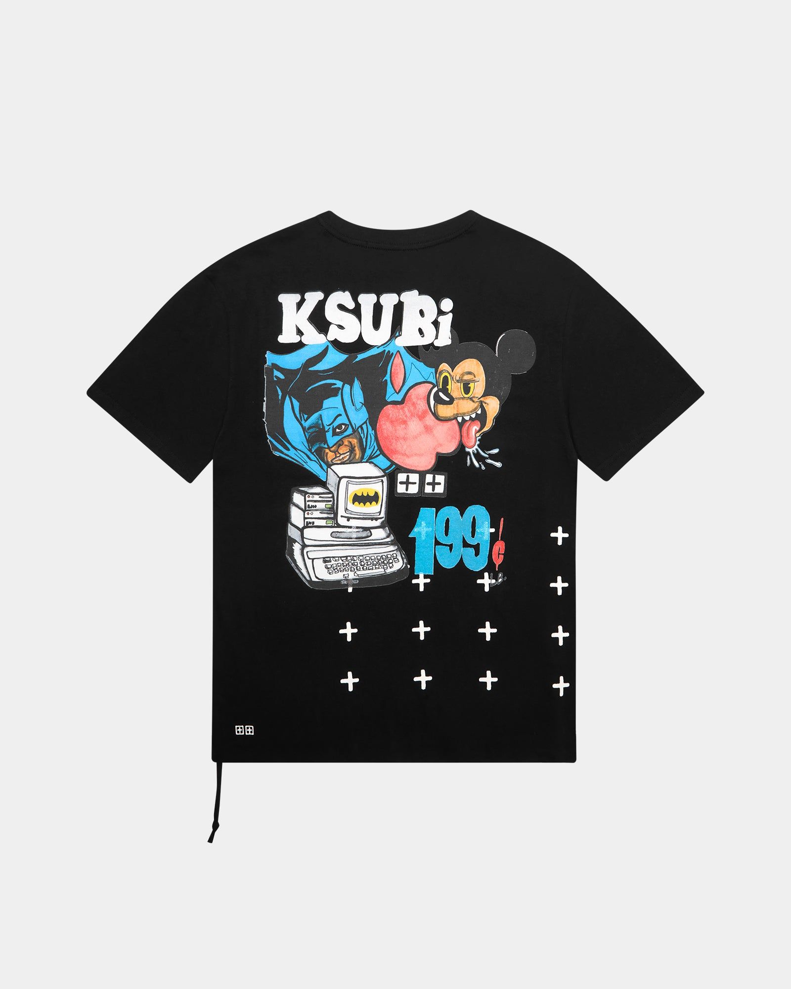 WASABI BIGGIE SS TEE JET BLACK sold by Ksubi product image thumbnail 5