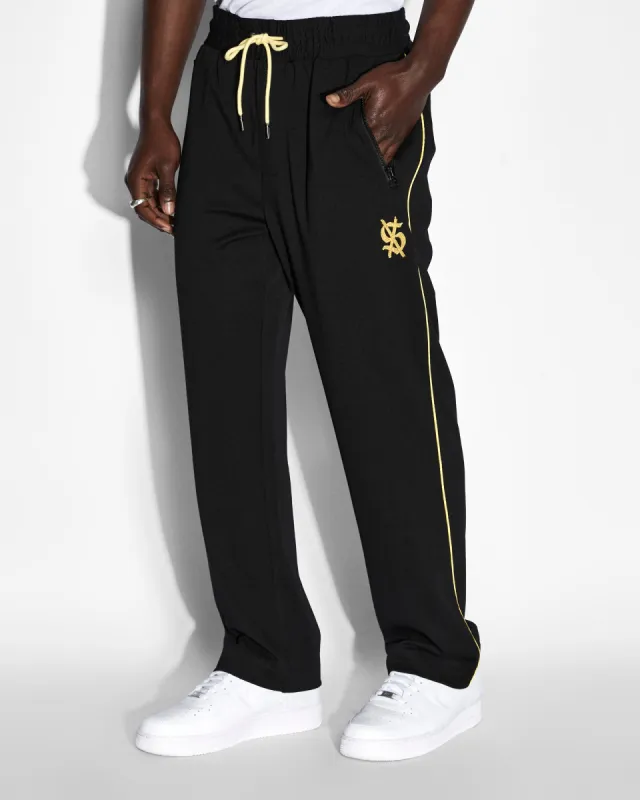 SYNTHESIS PANT BLACK YELLOW sold by Ksubi