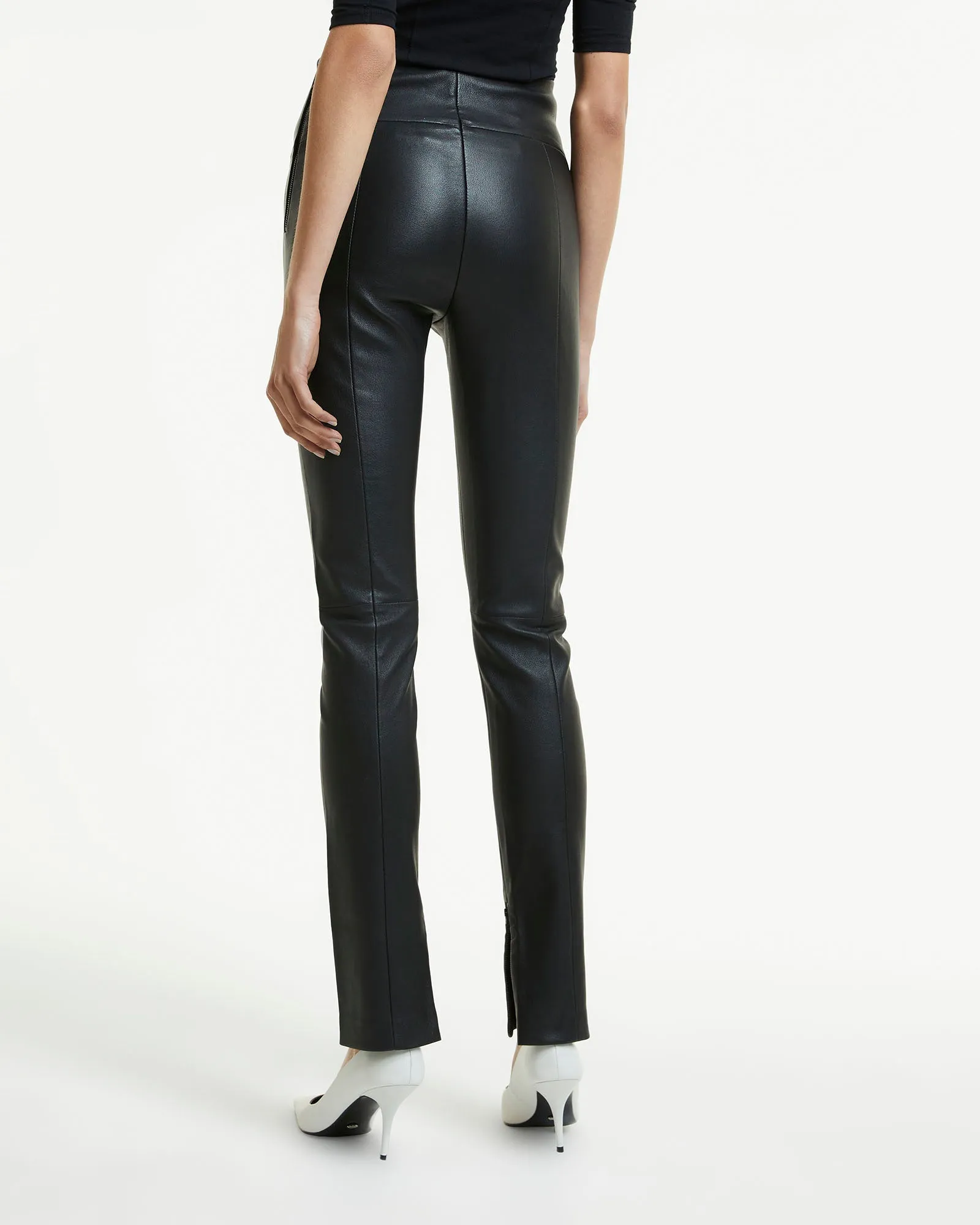 LUNA LEATHER PANT BLACK sold by Ksubi product image thumbnail 2