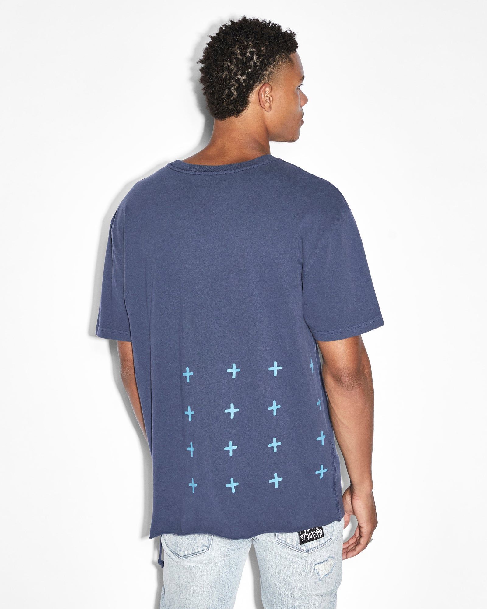 4X4 BIGGIE SS TEE MIDNIGHT sold by Ksubi