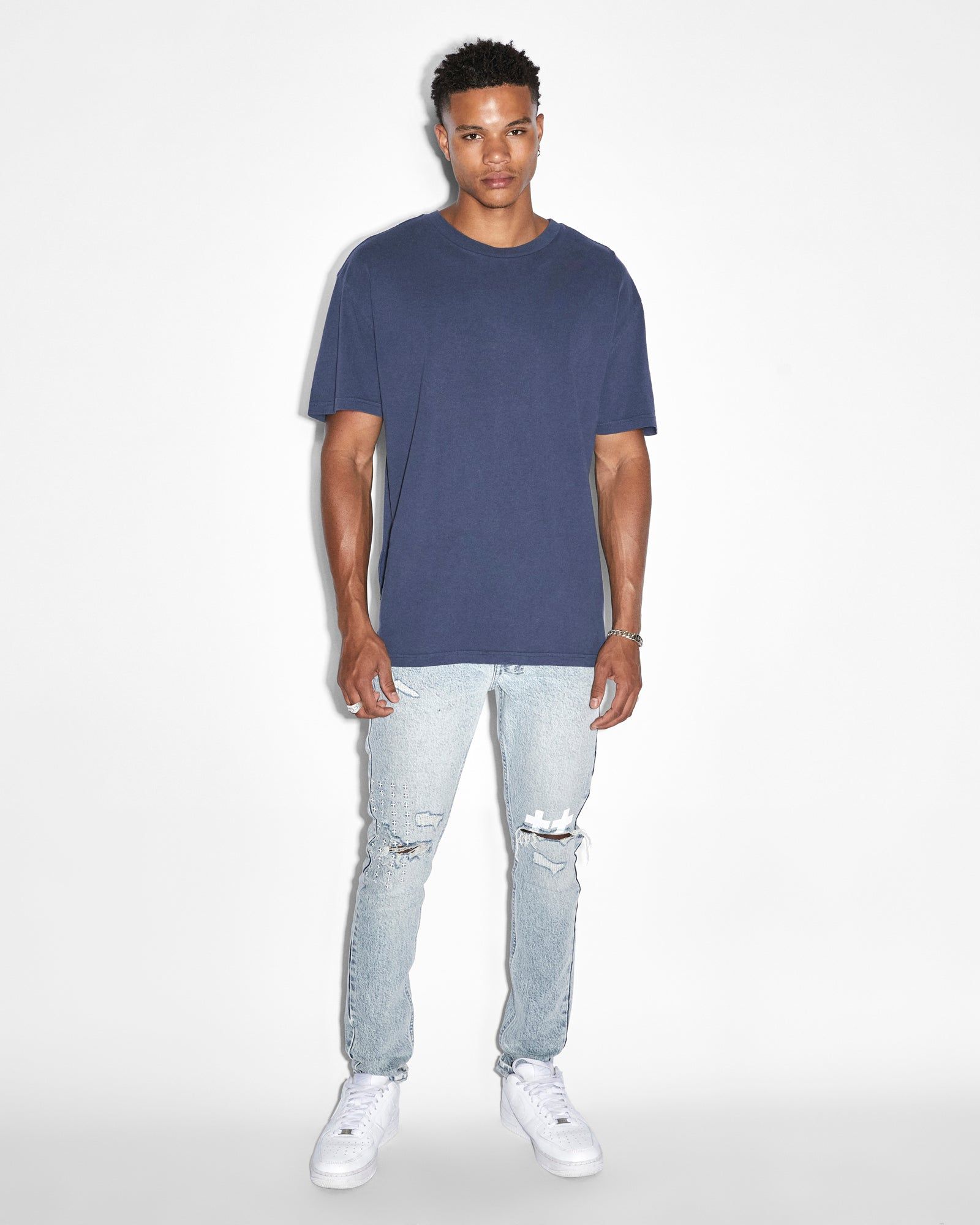 4X4 BIGGIE SS TEE MIDNIGHT sold by Ksubi product image thumbnail 3