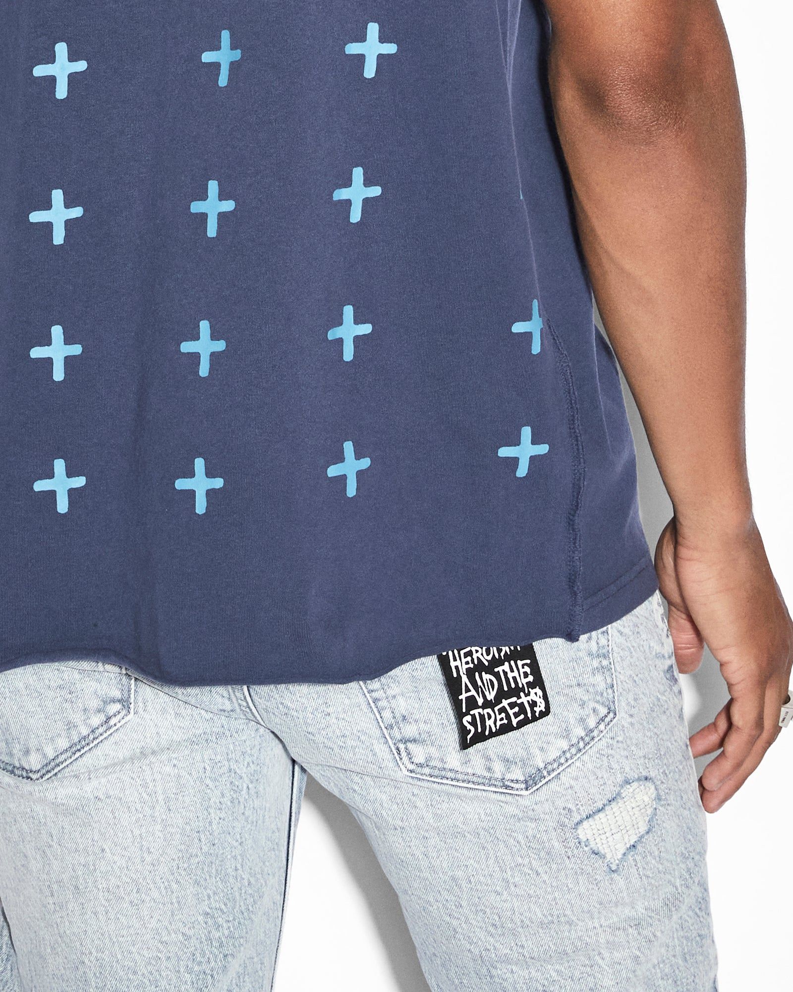 4X4 BIGGIE SS TEE MIDNIGHT sold by Ksubi product image thumbnail 4