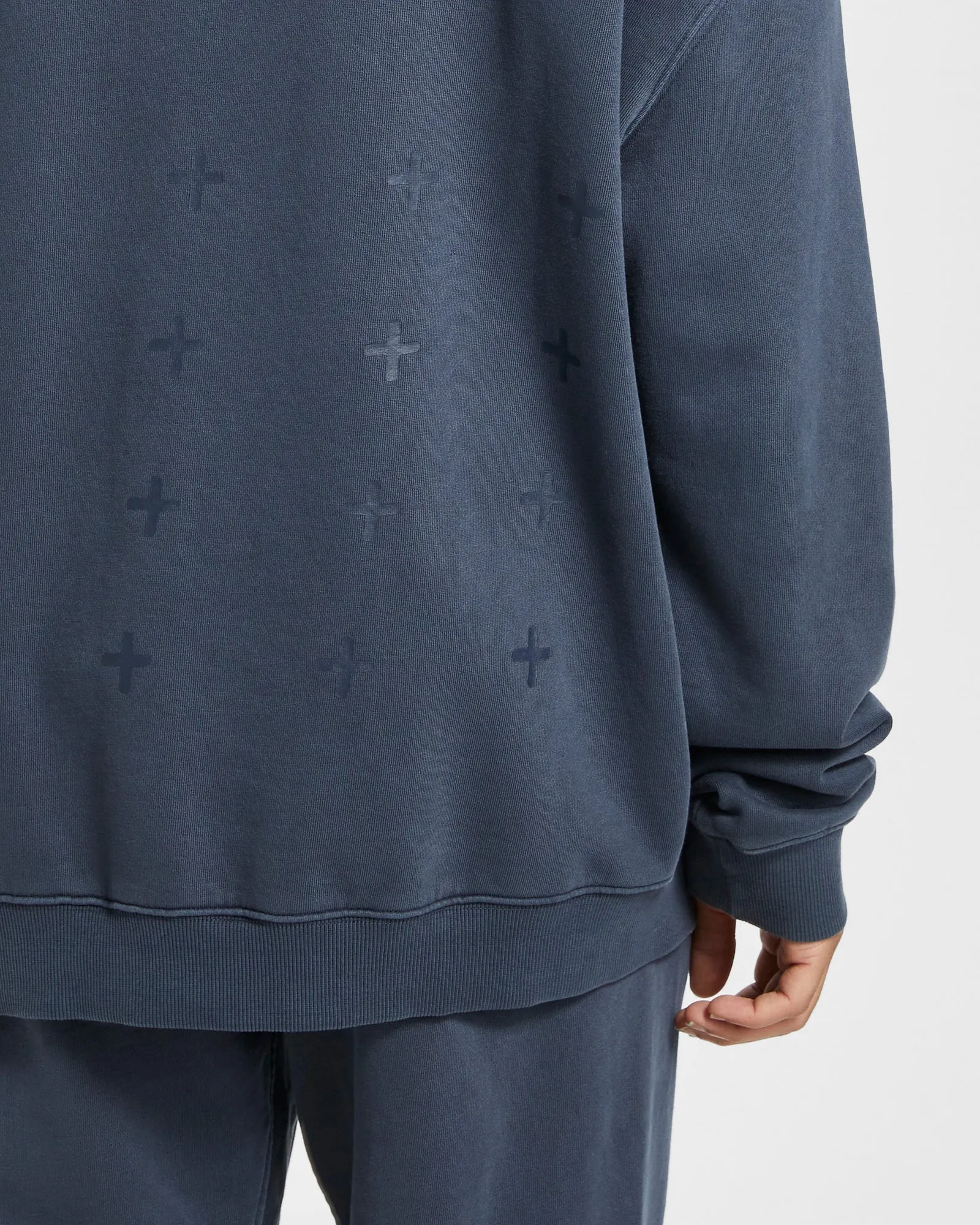 4 X 4 BIGGIE HOODIE NAVY sold by Ksubi product image thumbnail 4