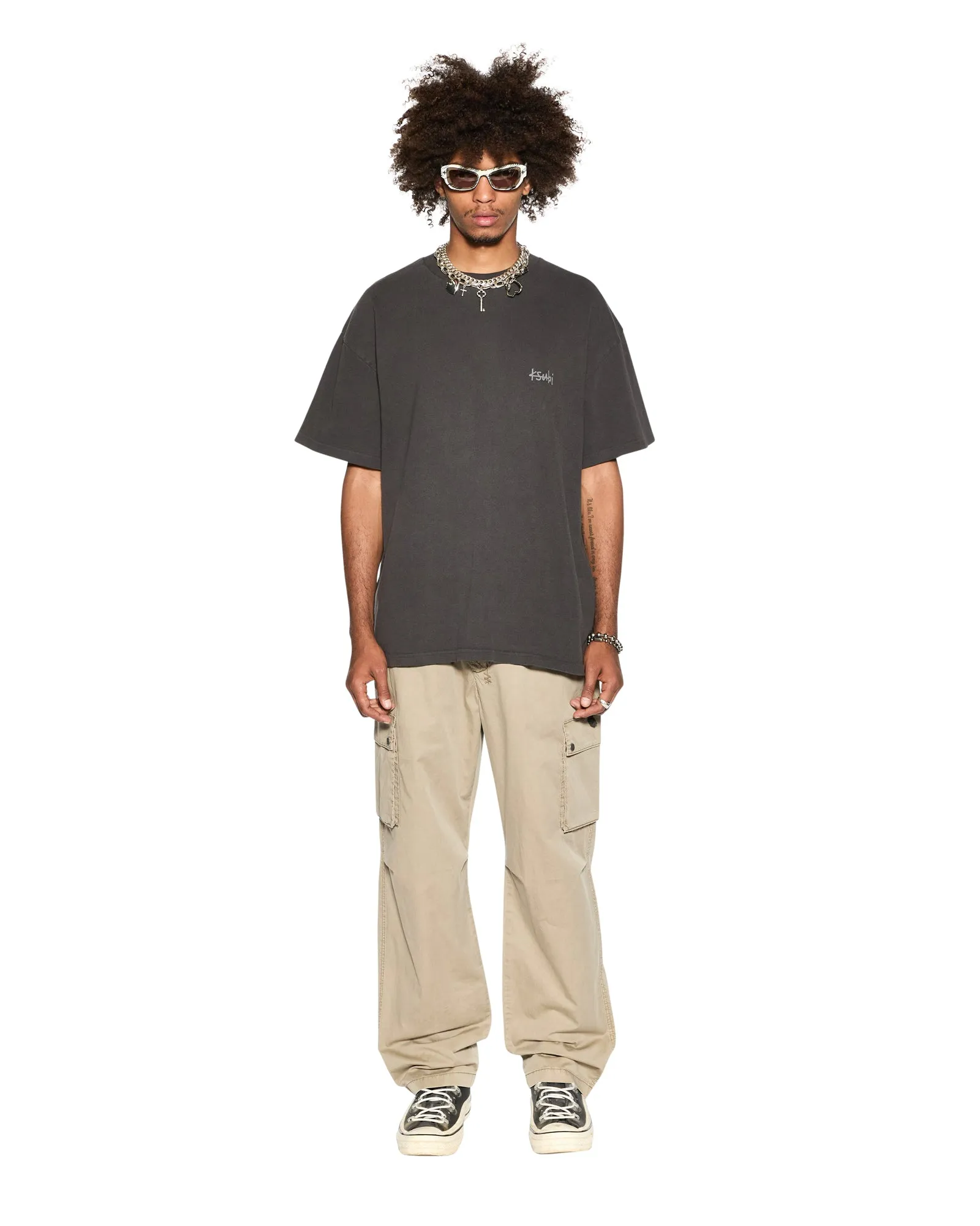 KRUSH CARGO PANT FOG sold by Ksubi product image thumbnail 2