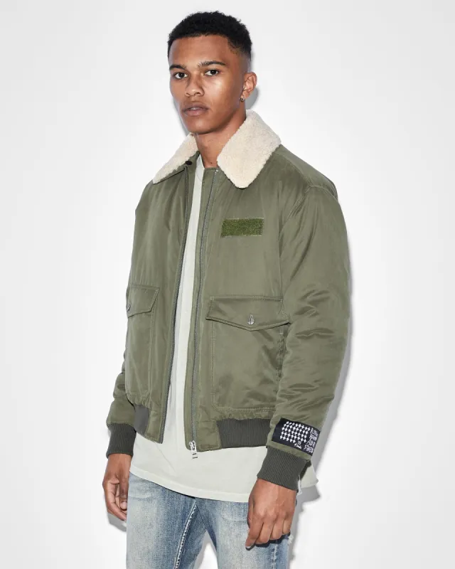 CHARTER JACKET KHAKI sold by Ksubi