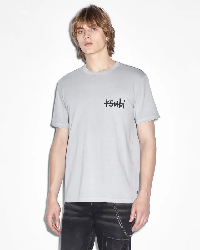 LOCK UP KASH SS TEE TANG ASH sold by Ksubi