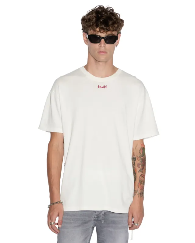 STITCH UP BIGGIE SS TEE VINTAGE WHITE sold by Ksubi