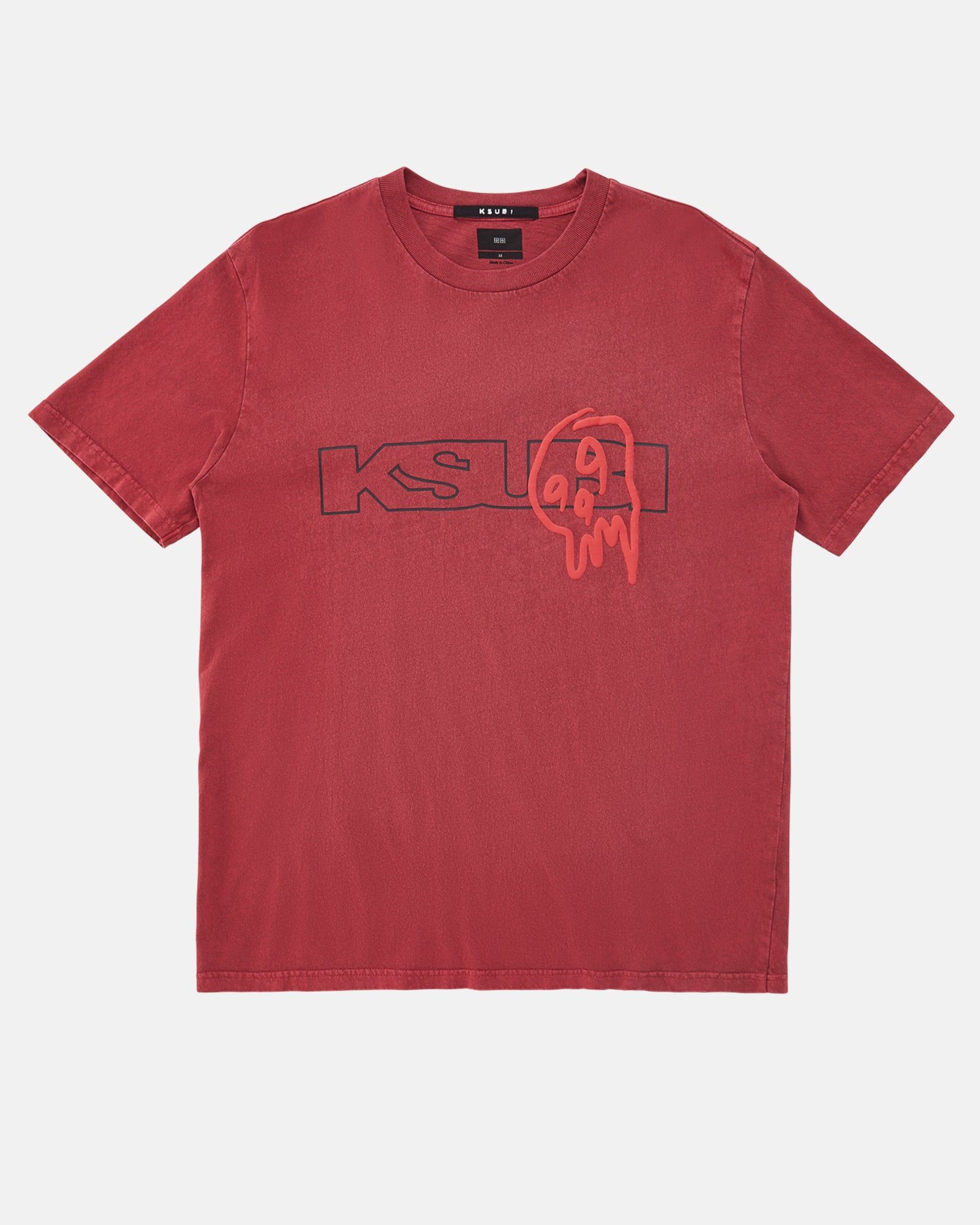 999 SKULL KASH SS TEE BLOOD sold by Ksubi