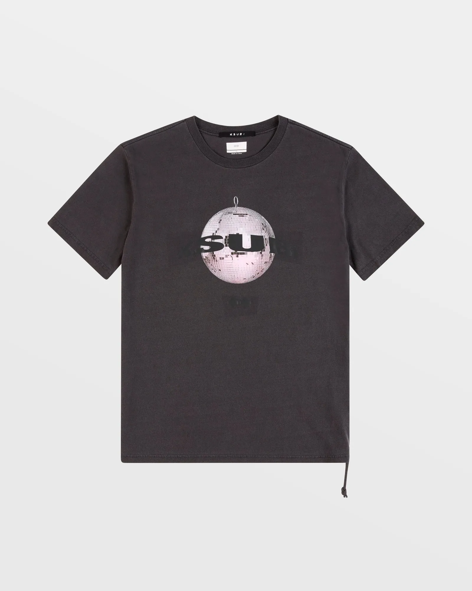 DISCO KASH TEE SS TEE WASHED BLACK sold by Ksubi product image thumbnail 4