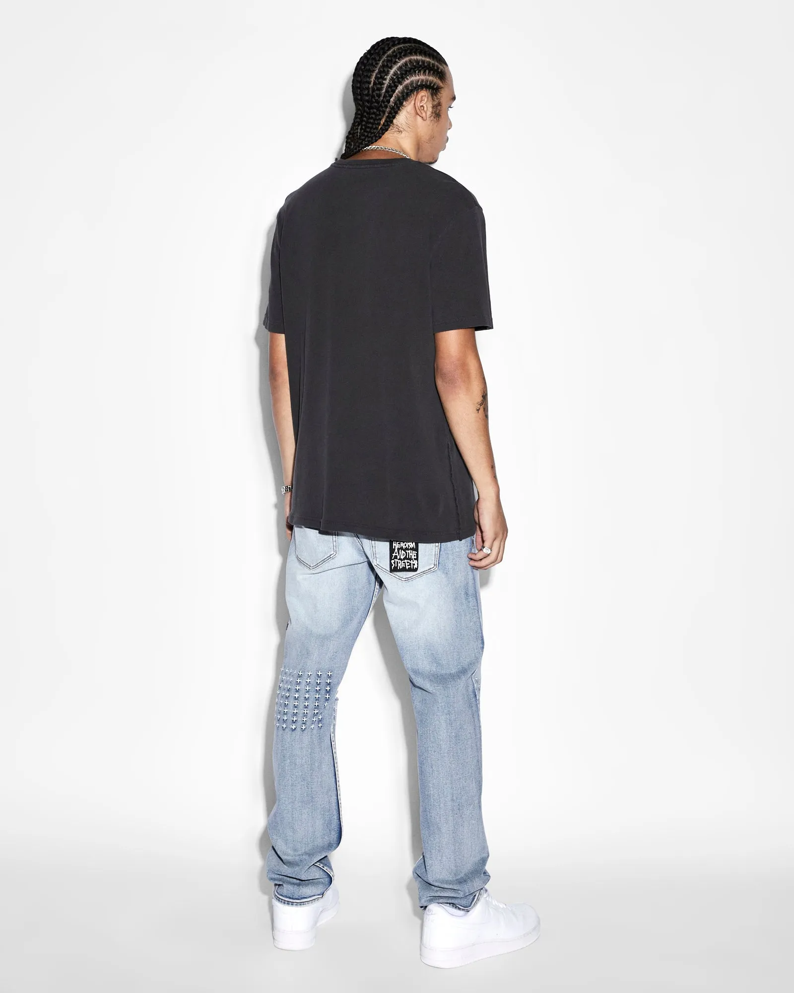 DISCO KASH TEE SS TEE WASHED BLACK sold by Ksubi product image thumbnail 5