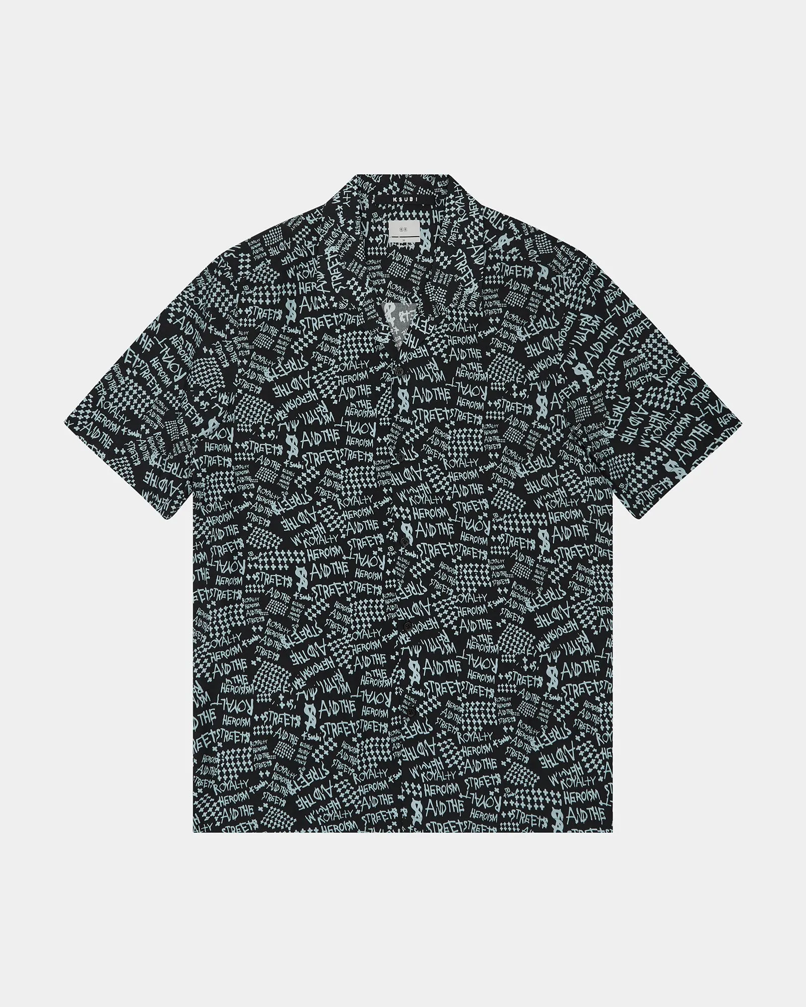 HEROISM SS SHIRT BLACK sold by Ksubi product image thumbnail 5