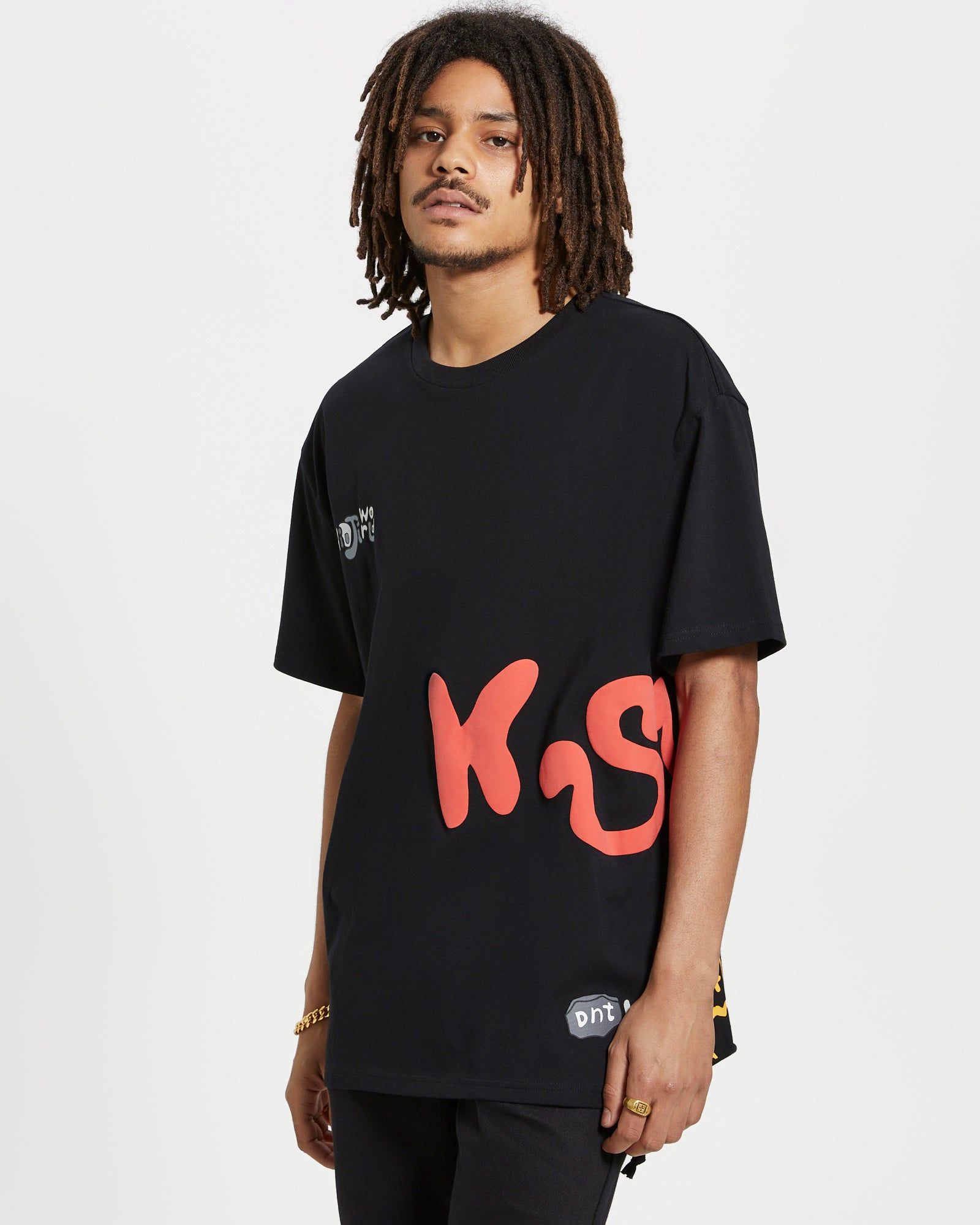 SIDE WALK BIGGIE SS TEE sold by Ksubi