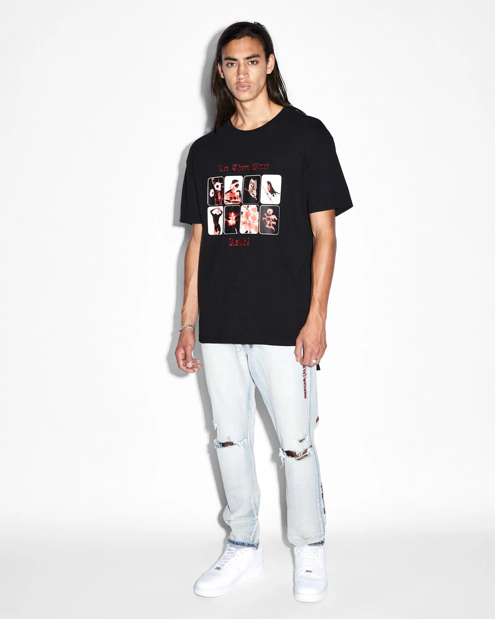 ICONS BIGGIE SS TEE JET BLACK sold by Ksubi product image thumbnail 4