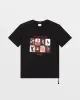 ICONS BIGGIE SS TEE JET BLACK sold by Ksubi