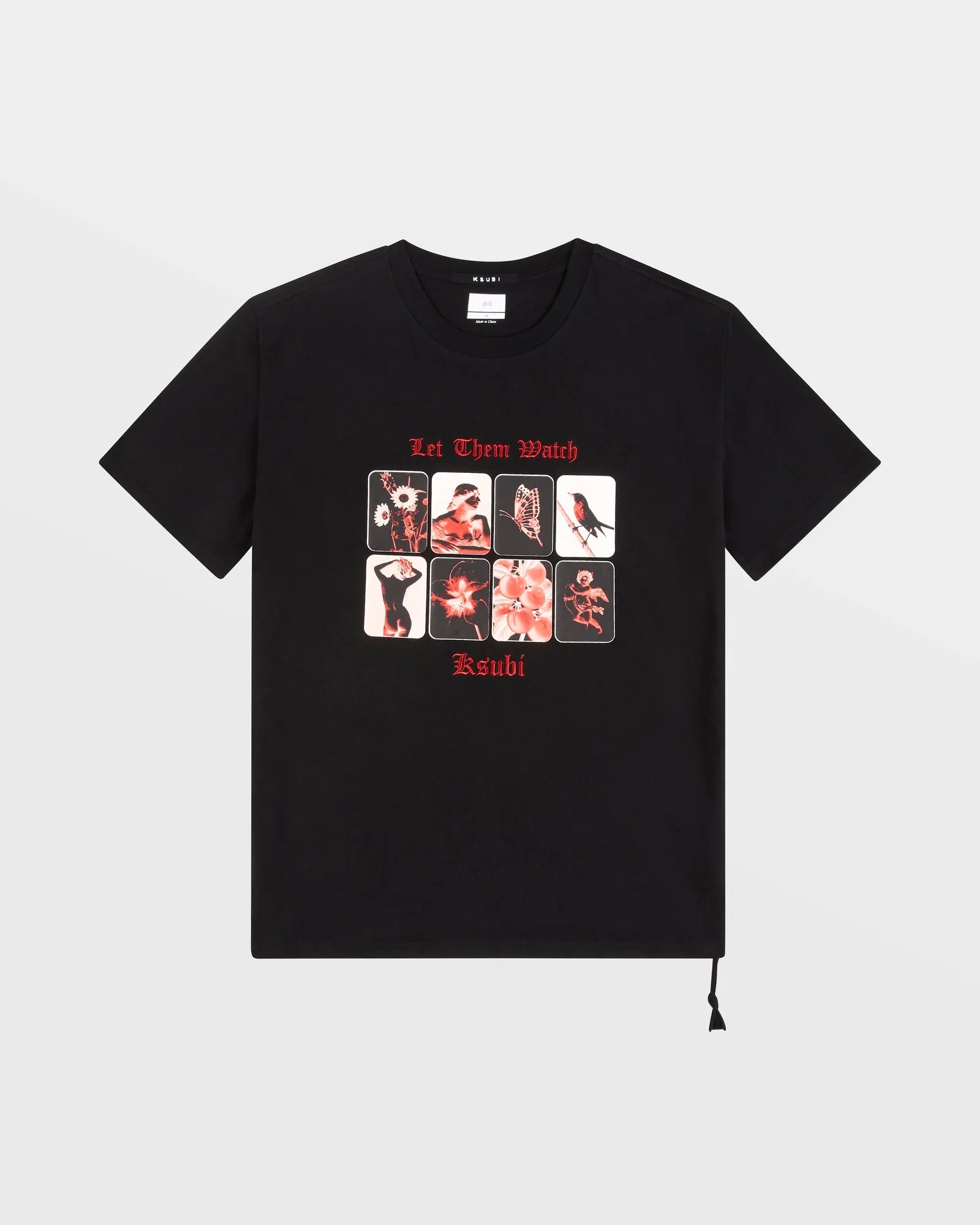 ICONS BIGGIE SS TEE JET BLACK sold by Ksubi product image thumbnail 5